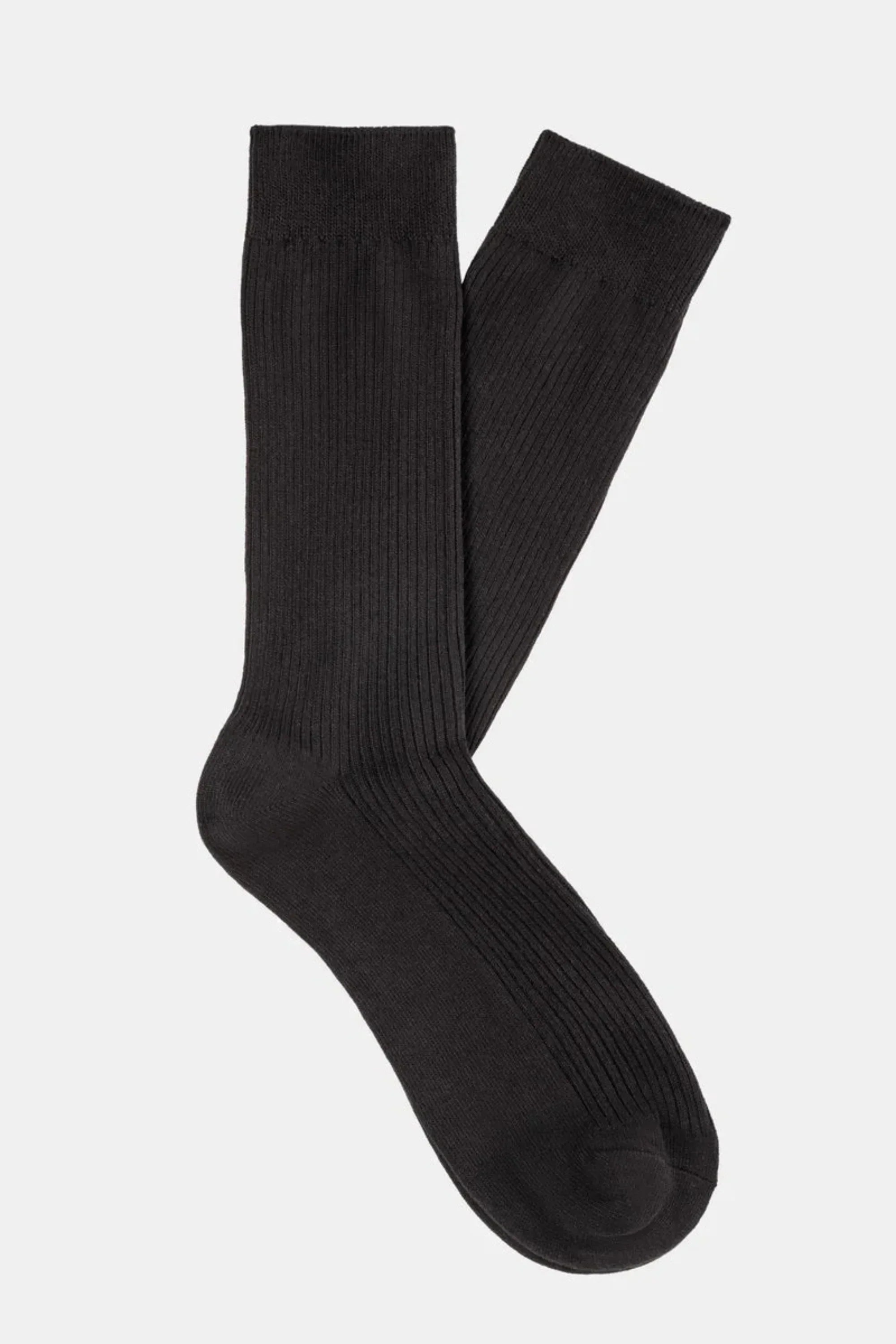 NOAH RIBBED MID SOCKS
