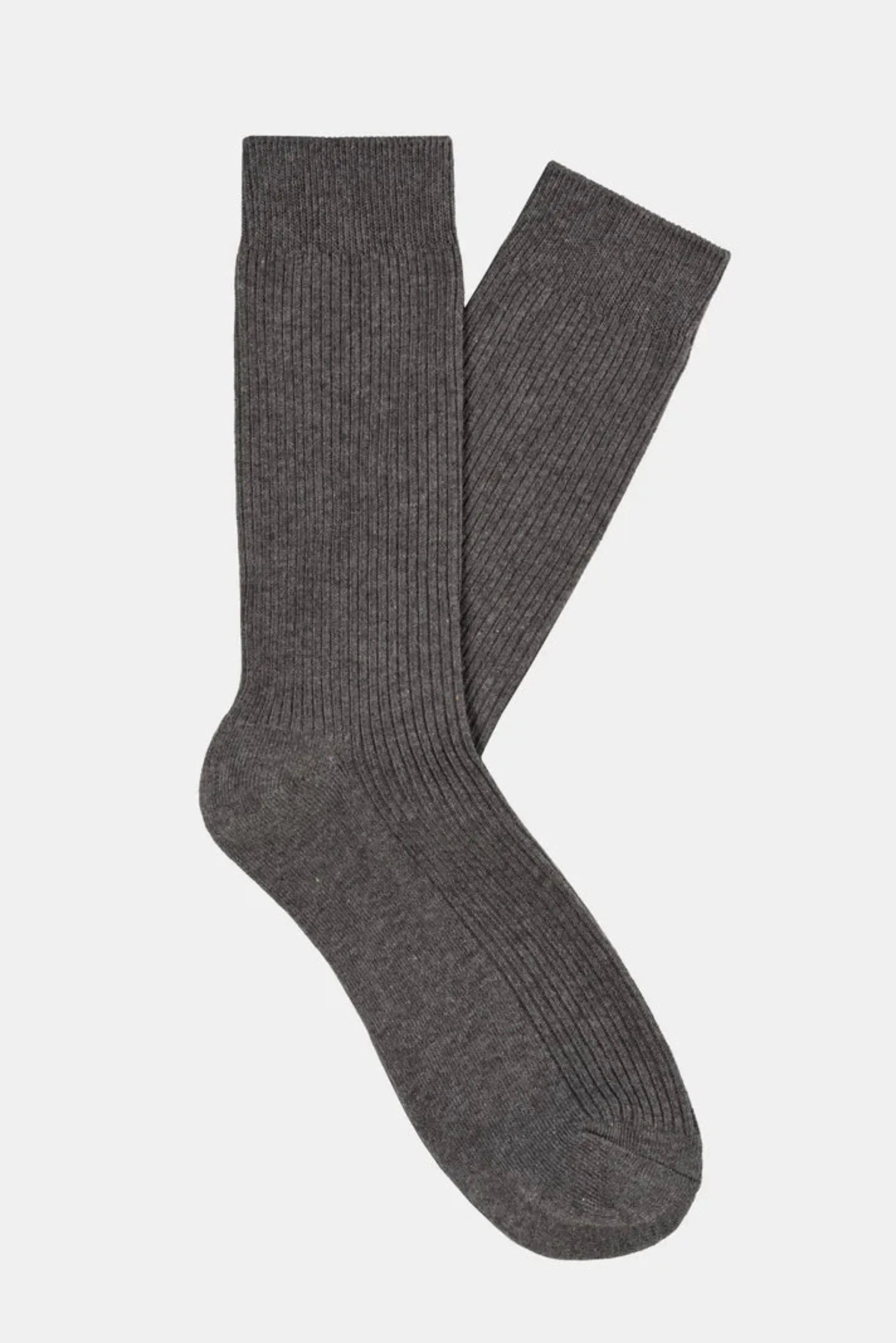 NOAH RIBBED MID SOCKS