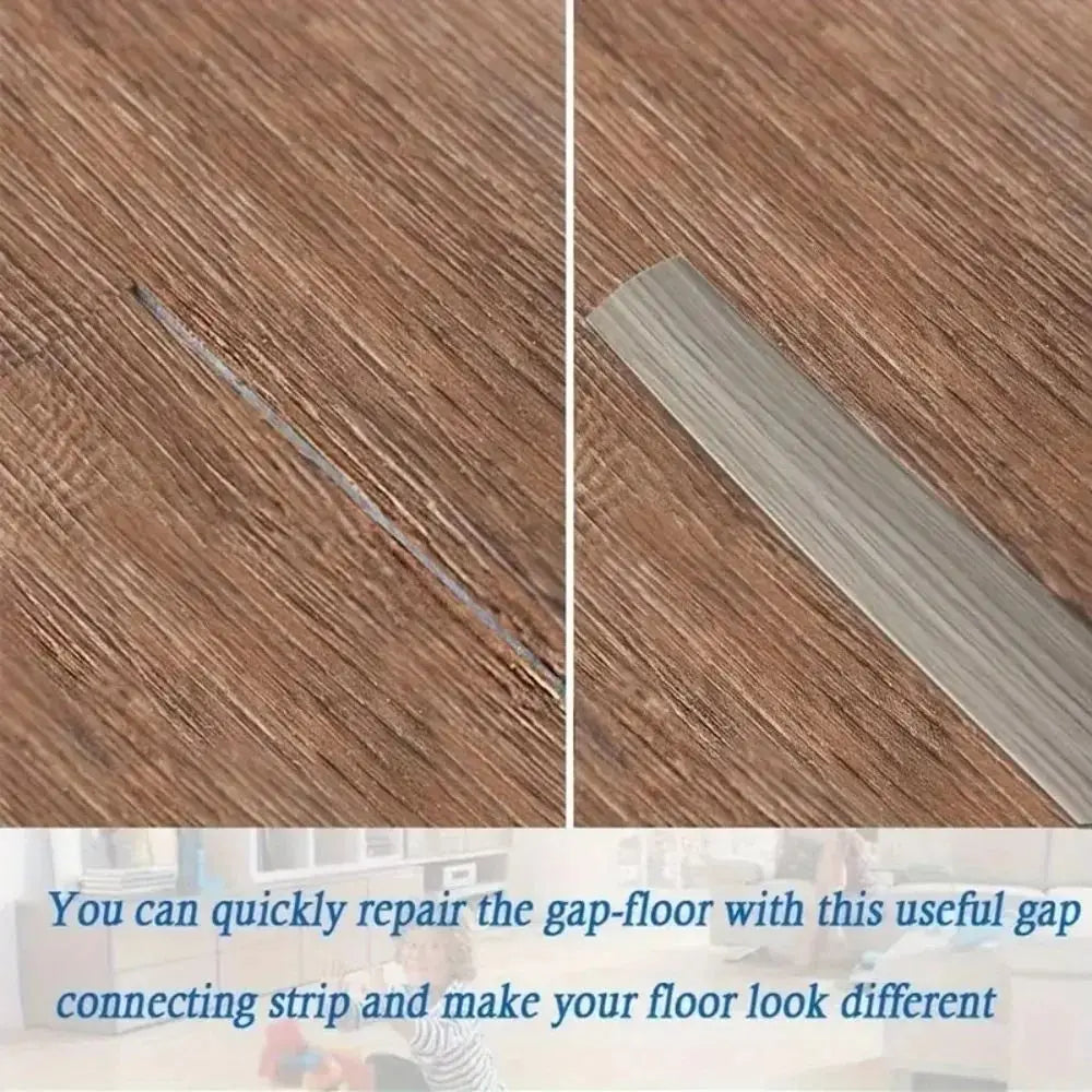 Wood Like Self Adhesive Floor Transition Strip PVC Material Insect Proof Door Seal Windproof Flexible Doorway Threshold