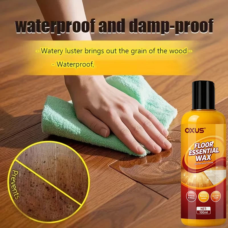 Wood Wax Oil Furniture Coloring Special Polishing Wax Natural Beeswax Floor Wax Brightening Polishing Solid Wax Wood Care Wax